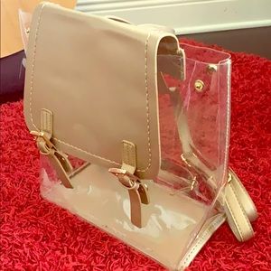 Transparent backpack